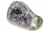 Dark Purple Amethyst Geode - Uruguay #275659-3